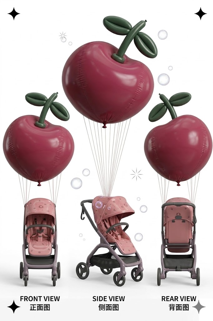 Cherry balloon key visual