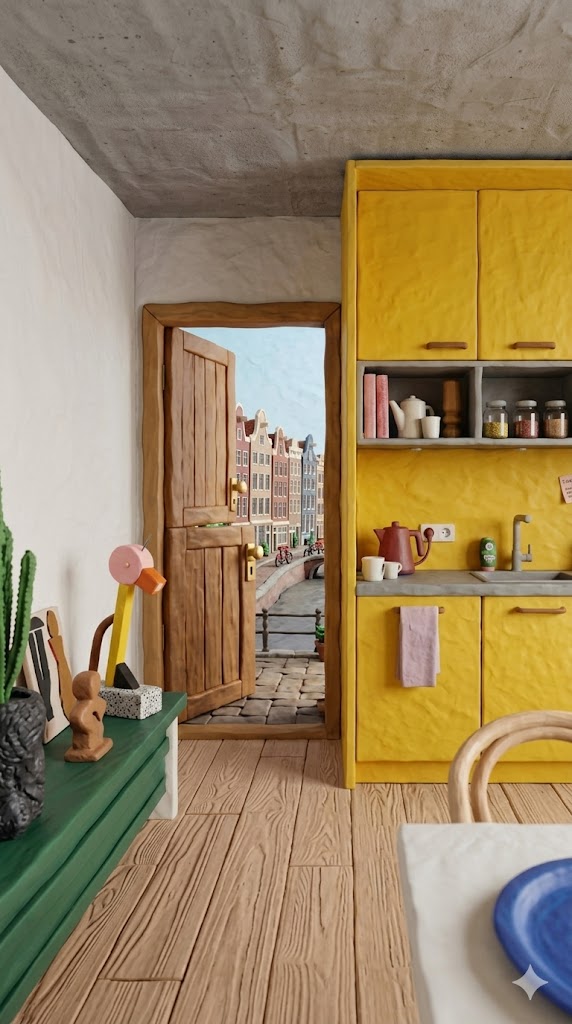 Kitchen establishing