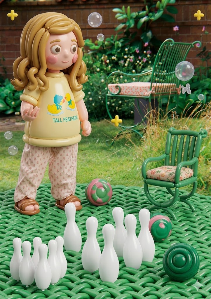 Bowling scene